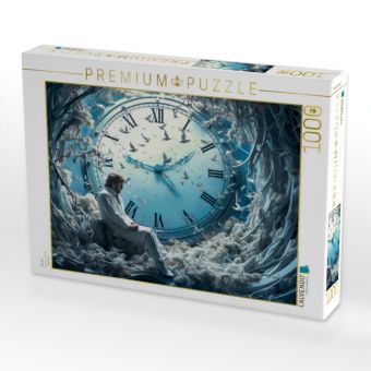 Produktbild: CALVENDO Puzzle Die Zeit | 1000 Teile Lege-Gr&ouml;&szlig;e 64x48cm Foto-Puzzle f&uuml;r gl&uuml;ckliche Stunden