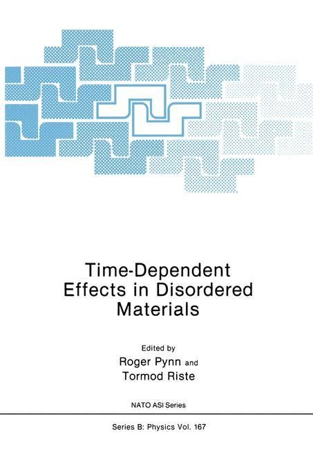 Produktbild: Time-Dependent Effects in Disordered Materials