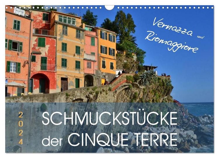 Produktbild: SCHMUCKST&Uuml;CKE der CINQUE TERRE (Wandkalender 2027 DIN A3 quer), CALVENDO Monatskalender