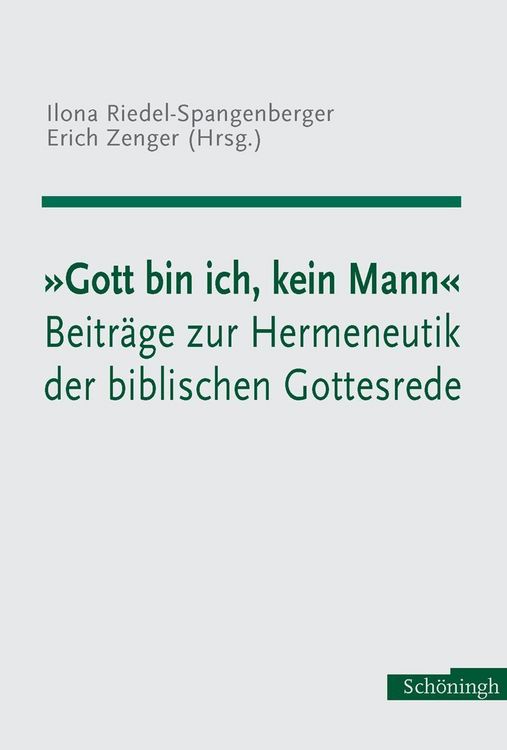 Produktbild: Gott bin ich, kein Mann