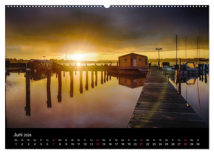Produktbild: Schleswig - Schleistadt mit Flair (hochwertiger Premium Wandkalender 2026 DIN A2 quer), Kunstdruck in Hochglanz