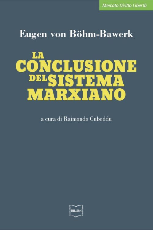 Produktbild: La conclusione del sistema marxiano