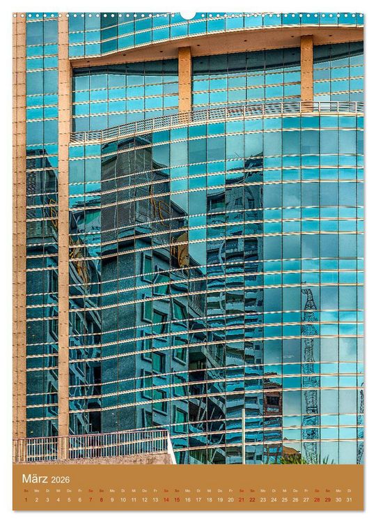 Produktbild: Architektur im Spiegelbild (hochwertiger Premium Wandkalender 2026 DIN A2 hoch), Kunstdruck in Hochglanz