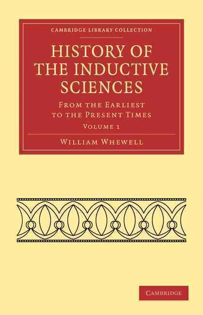 Produktbild: History of the Inductive Sciences - Volume 1