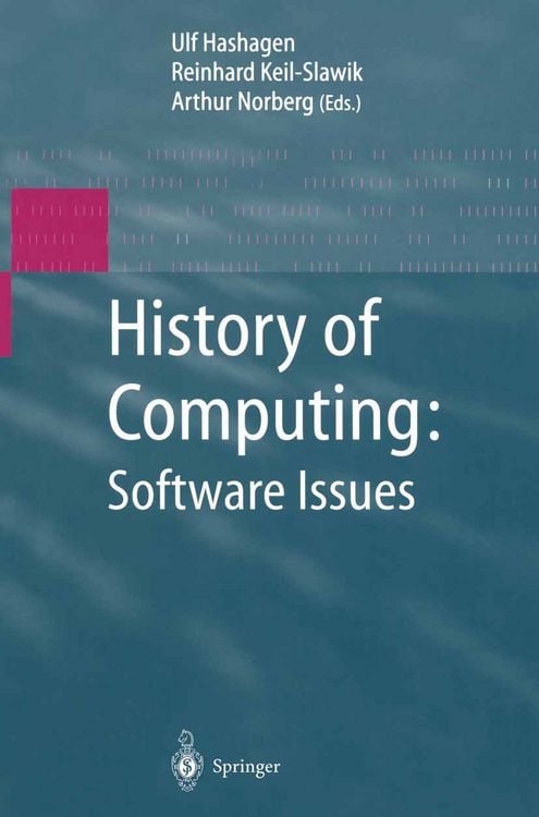 Produktbild: History of Computing: Software Issues