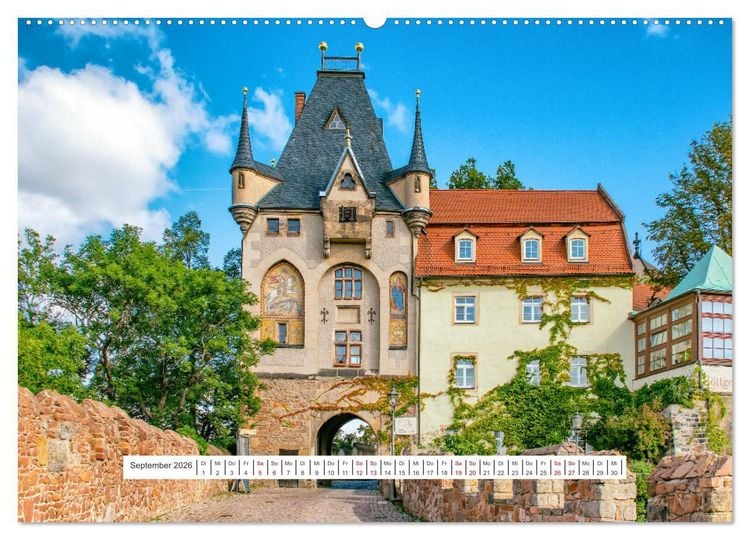 Produktbild: Mei&szlig;en und seine Wahrzeichen (hochwertiger Premium Wandkalender 2026 DIN A2 quer), Kunstdruck in Hochglanz