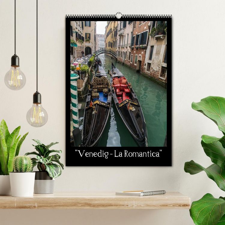 Produktbild: Venedig &ndash; La Romantica (Wandkalender 2026 DIN A2 hoch), CALVENDO Monatskalender