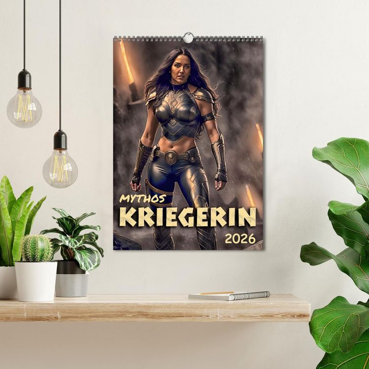 Produktbild: Mythos Kriegerin (Wandkalender 2026 DIN A3 hoch), CALVENDO Monatskalender
