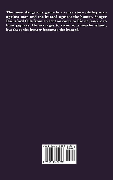 Produktbild: The Most Dangerous Game - A Classic Tale of Survival, Suspense, and the Hunter Hunted