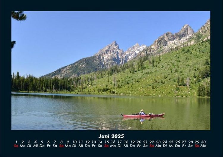 Produktbild: Berge 2025 Fotokalender DIN A4