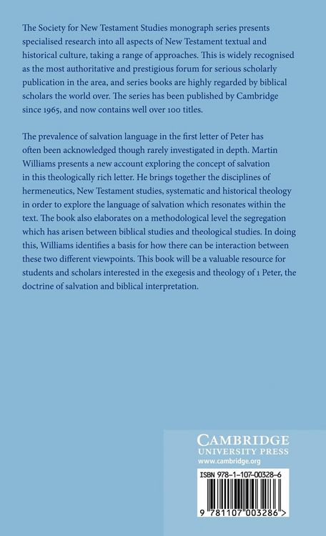 Produktbild: The Doctrine of Salvation in the First Letter of Peter