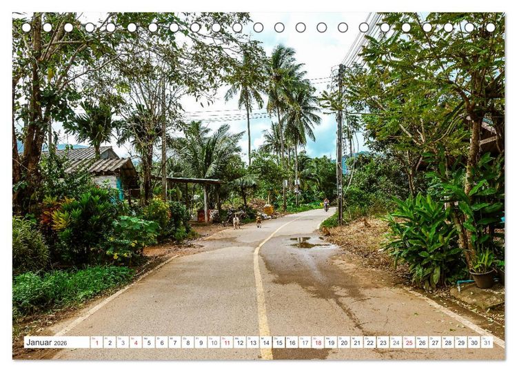 Produktbild: Thailand Koh Chang (Tischkalender 2026 DIN A5 quer), CALVENDO Monatskalender