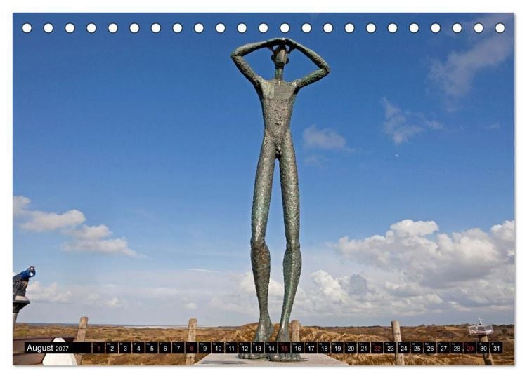 Produktbild: Insel Spiekeroog (Tischkalender 2027 DIN A5 quer), CALVENDO Monatskalender