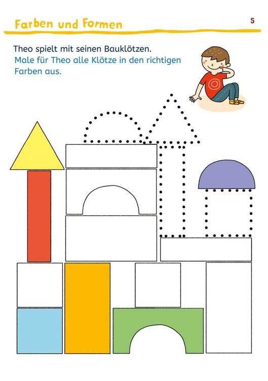 Produktbild: Mein bunter Lern- und R&auml;tselblock: Kindergarten