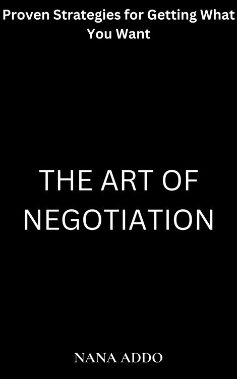 Produktbild: The Art of Negotiation