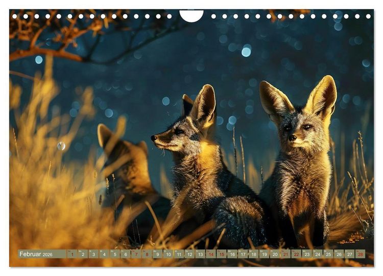 Produktbild: Die wilden Hunde (Wandkalender 2026 DIN A4 quer), CALVENDO Monatskalender
