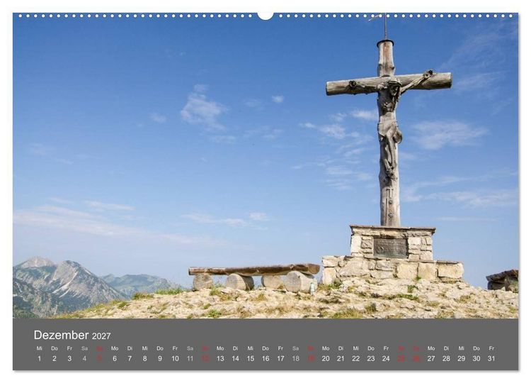 Produktbild: Tannheimer Tal (Wandkalender 2027 DIN A2 quer), CALVENDO Monatskalender