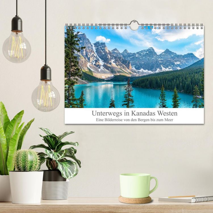 Produktbild: Unterwegs in Kanadas Westen (Wandkalender 2026 DIN A4 quer), CALVENDO Monatskalender
