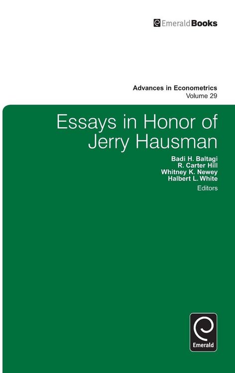 Produktbild: Essays in Honor of Jerry Hausman
