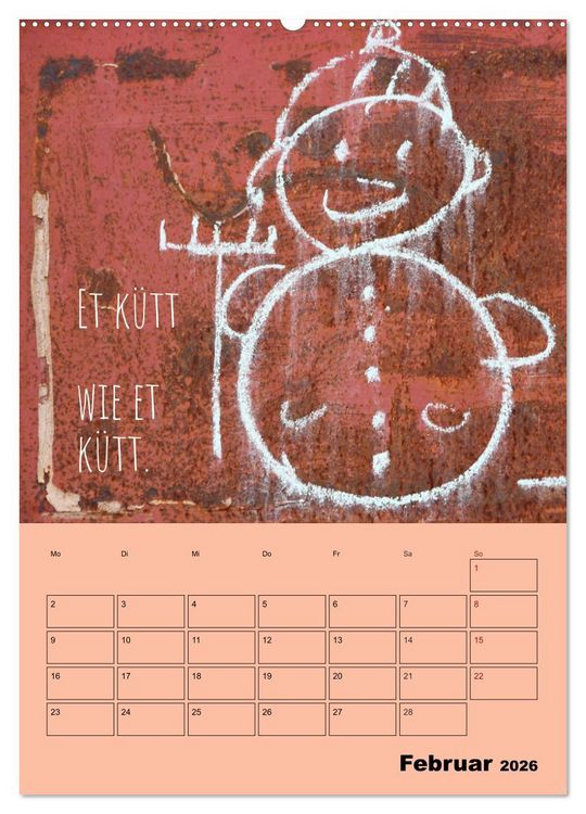 Produktbild: K&ouml;lsches Grundgesetz (hochwertiger Premium Wandkalender 2026 DIN A2 hoch), Kunstdruck in Hochglanz