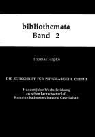 Produktbild: Die Zeitschrift f&uuml;r Physikalische Chemie