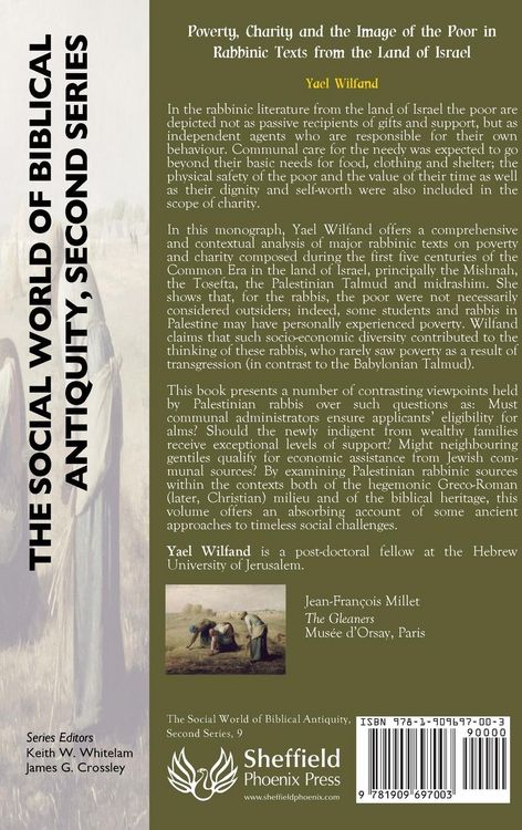 Produktbild: Poverty, Charity and the Image of the Poor in Rabbinic Texts from the Land of Israel