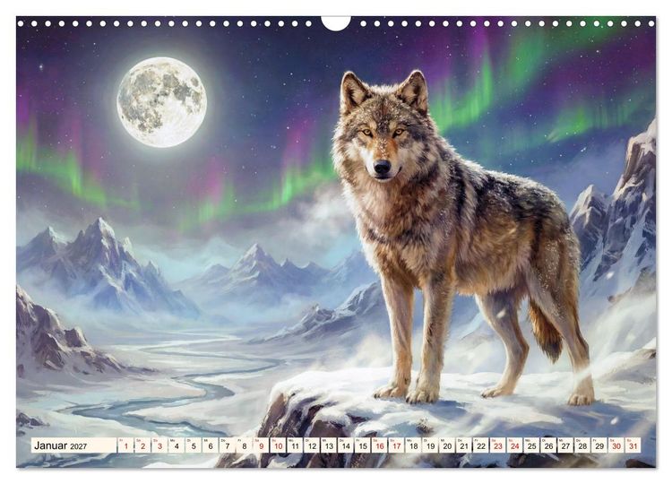 Produktbild: Gesch&ouml;pfe der Legenden - Eine Reise durch die Welt mystischer Wesen (Wandkalender 2027 DIN A3 quer), CALVENDO Monatskalender
