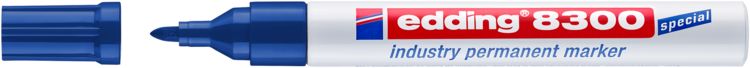 Produktbild: EDDING&reg; Permanent Marker 8300 Industry, blau
