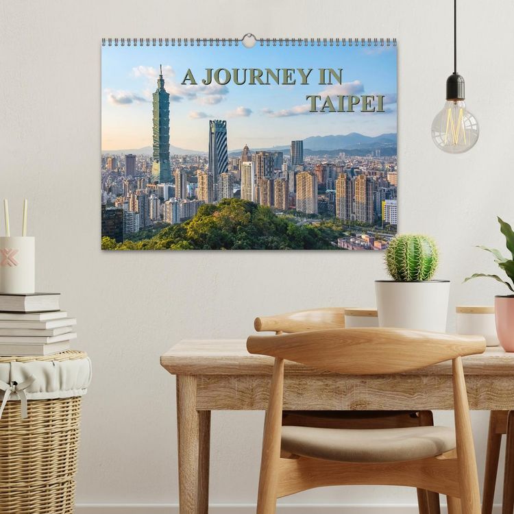 Produktbild: A Journey In Taipei (Wall Calendar 2026 DIN A3 landscape), CALVENDO 12 Month Wall Calendar