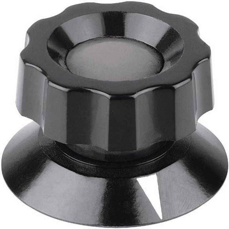 Produktbild: Mentor 475.61 475.61 Drehknopf mit Zeiger Schwarz (&Oslash; x H) 42mm x 28mm 1St.
