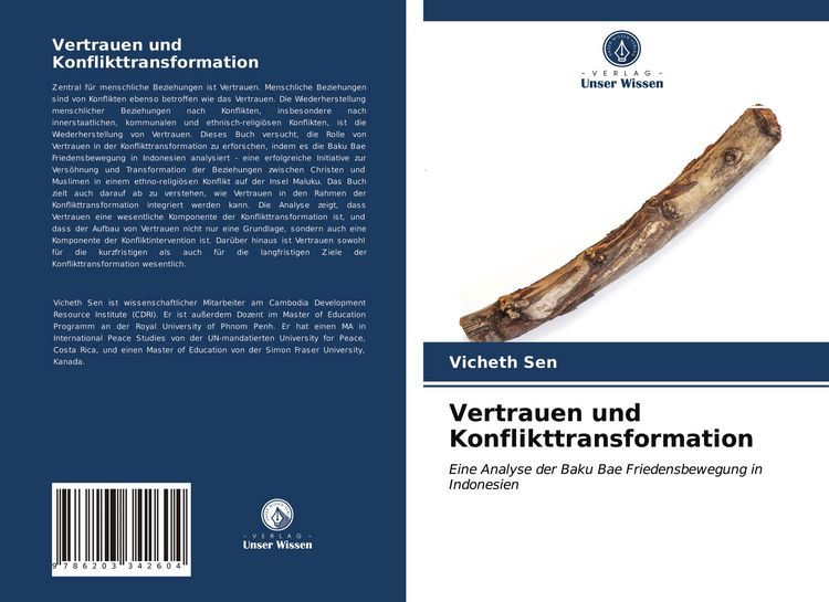 Produktbild: Vertrauen und Konflikttransformation
