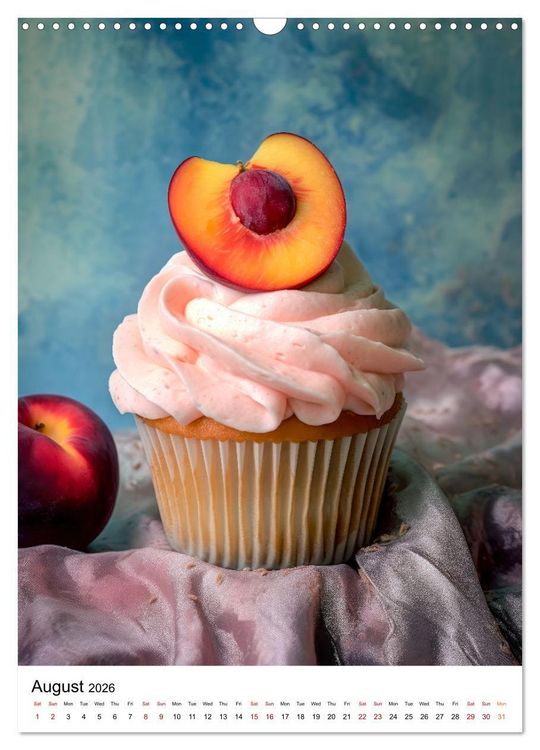 Produktbild: Yummy Cupcakes (Wall Calendar 2026 DIN A3 portrait), CALVENDO 12 Month Wall Calendar