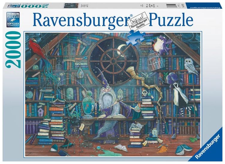 Bild vom Artikel Puzzle Ravensburger Der Zauberer Merlin 2000 Teile vom Autor 