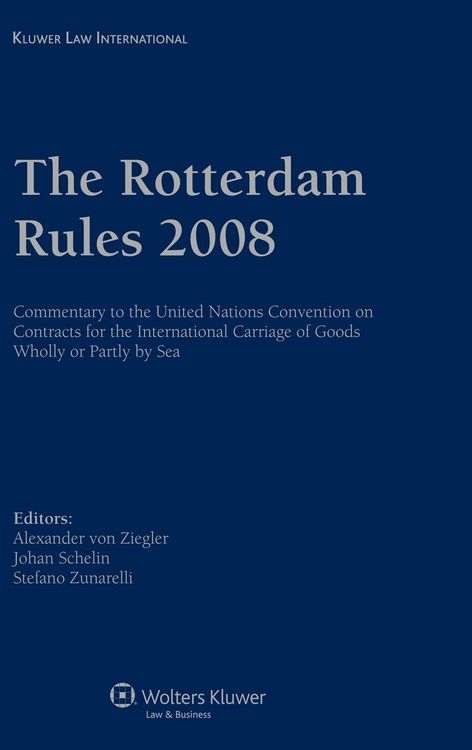 Produktbild: The Rotterdam Rules 2008