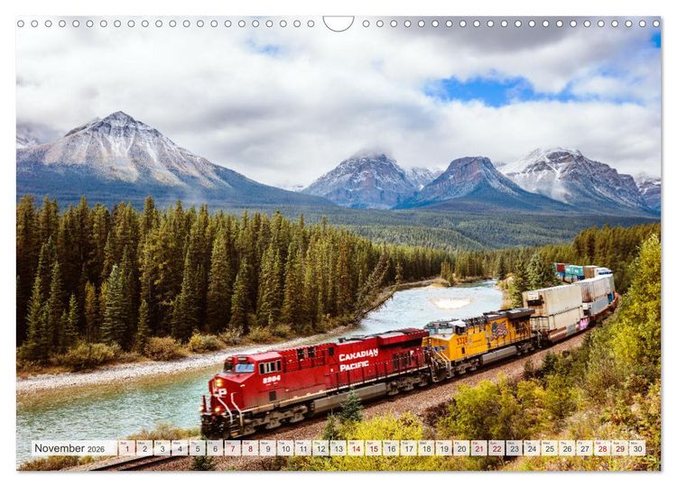 Produktbild: Canada - Landscapes from Banff and Jasper National parks (Wall Calendar 2026 DIN A3 landscape), CALVENDO 12 Month Wall Calendar
