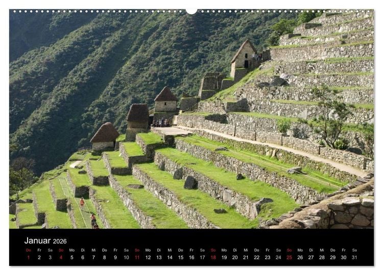 Produktbild: Machu Picchu - Die Stadt in den Wolken (Wandkalender 2026 DIN A2 quer), CALVENDO Monatskalender