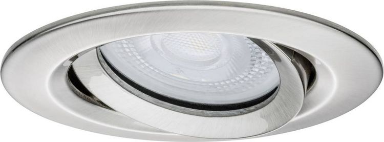 Produktbild: Paulmann Nova Bad-Einbauleuchte LED GU10 7W IP65 Eisen (geb&uuml;rstet)