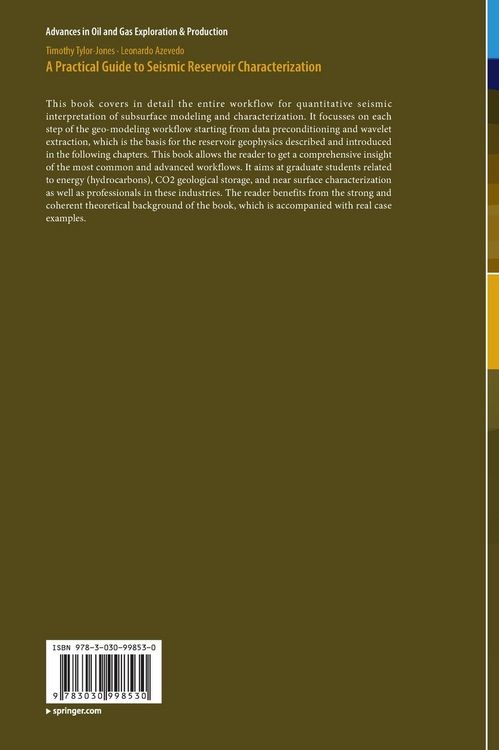 Produktbild: A Practical Guide to Seismic Reservoir Characterization