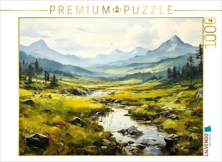 Produktbild: CALVENDO Puzzle Eine Landschaft zum Tr&auml;umen | 1000 Teile Lege-Gr&ouml;&szlig;e 64x48cm Foto-Puzzle f&uuml;r gl&uuml;ckliche Stunden