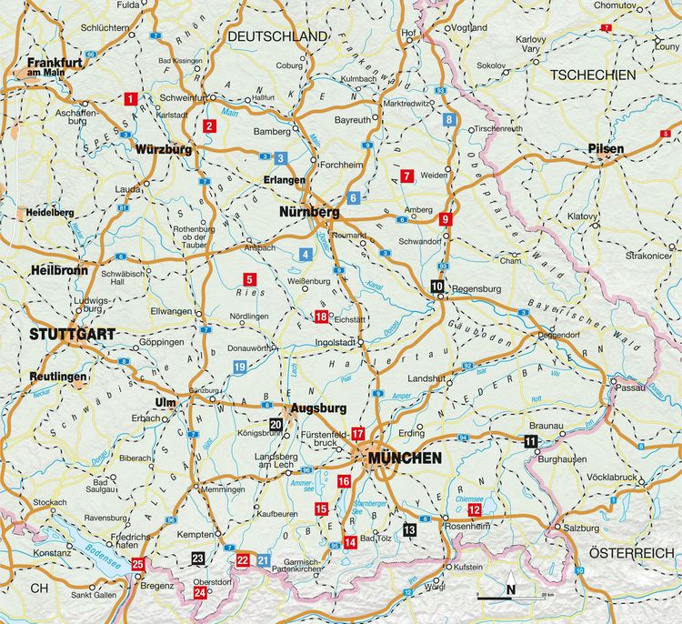 Produktbild: Die Radel-Bucket-List Bayern