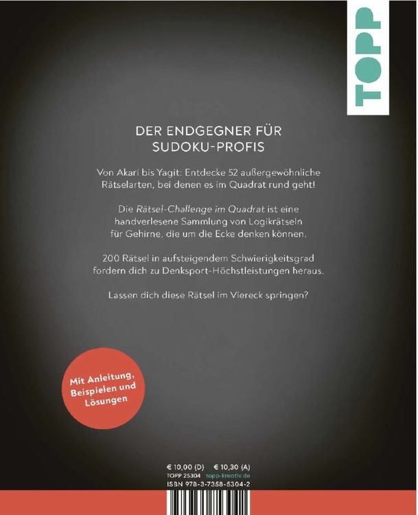 Produktbild: R&auml;tsel-Challenge im Quadrat &ndash; Innovation aus der R&auml;tselwerkstatt!