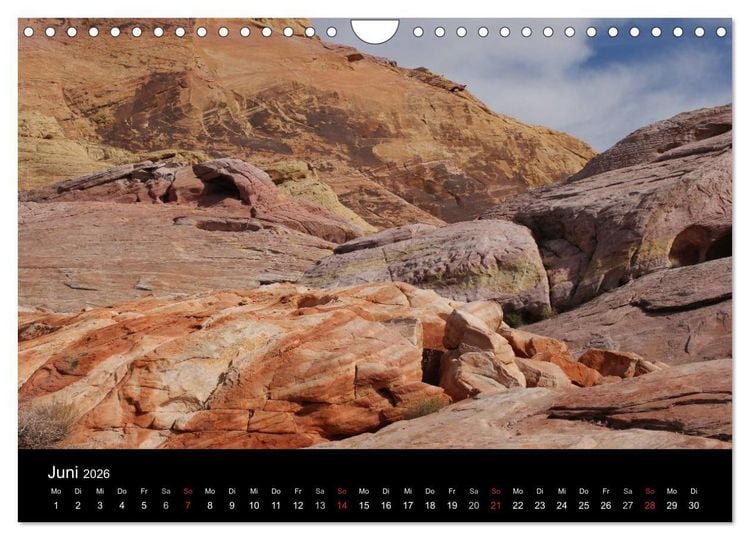 Produktbild: Kalifornien 2026 (Wandkalender 2026 DIN A4 quer), CALVENDO Monatskalender
