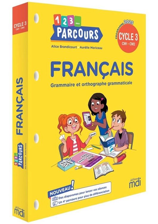 Produktbild: 1,2,3 Parcours - Francais CM - Edition 2026