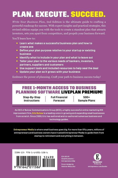 Produktbild: Write Your Business Plan