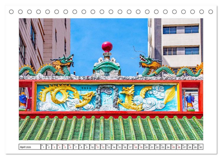 Produktbild: Kuala Lumpur - Traumreiseziel (Tischkalender 2026 DIN A5 quer), CALVENDO Monatskalender