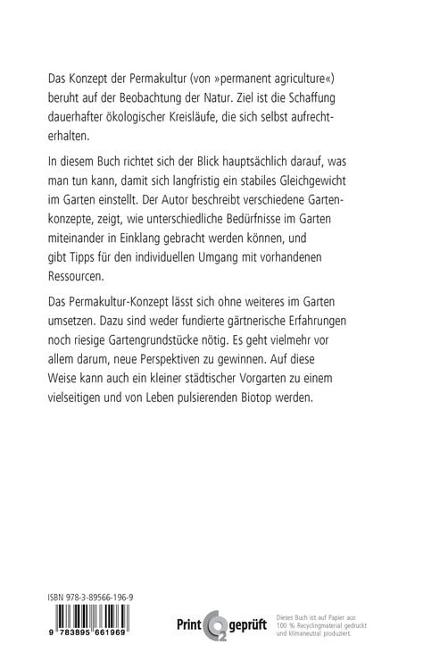 Produktbild: Der Permakultur-Garten