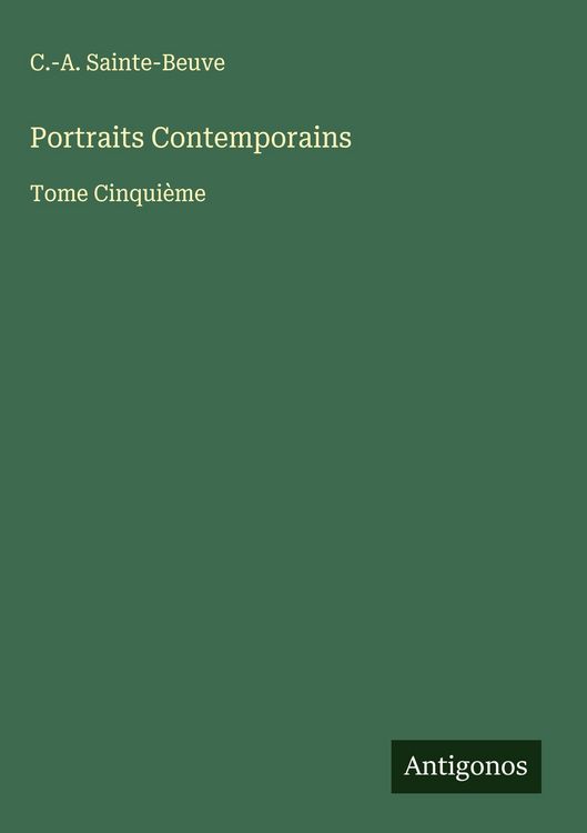 Produktbild: Portraits Contemporains