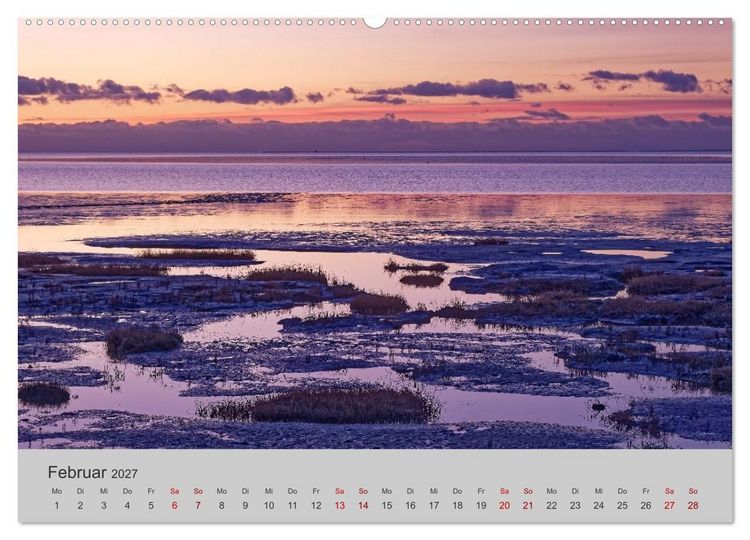 Produktbild: Wasser Europas (hochwertiger Premium Wandkalender 2027 DIN A2 quer), Kunstdruck in Hochglanz