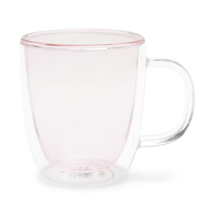 Produktbild: Teeglas doppelwandig, 390ml "Rose"