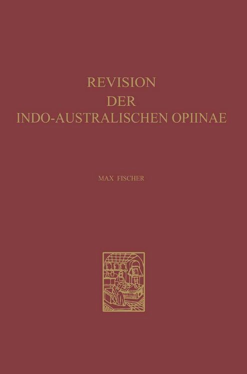 Produktbild: Revision der Indo-Australischen Opiinae